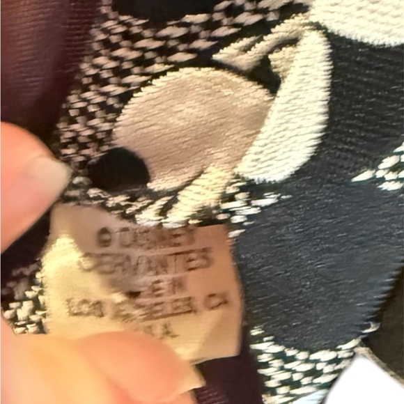 VTG 70’s Disney Mickey Mouse Cervantes Silk Tie - Picture 3 of 3